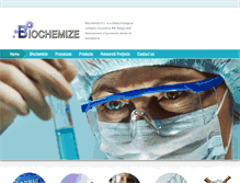 Tablet Screenshot of biochemize.com